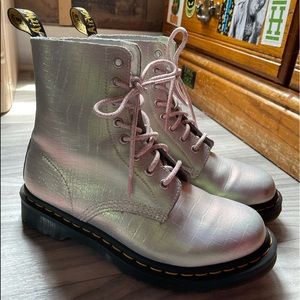 Dr Marten 1460 Iridescent Croc Boots